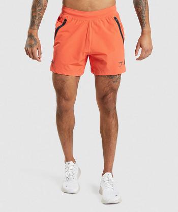 Gymshark Apex 5" Perform Shorts Herr Orange | SE 3488KOR